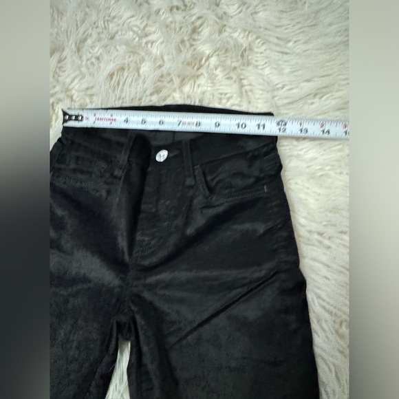 7 For All Mankind Women Velvet Skinny Fit Jeans AU8121037 Size 23 Black nwot - Picture 5 of 10